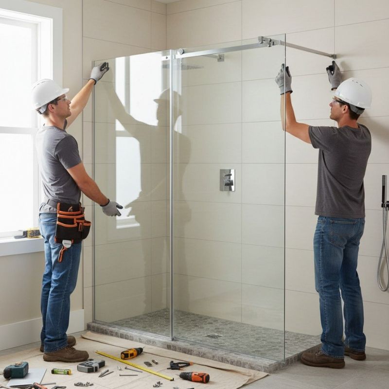 Glass Shower Door Installation in Boulder, CO